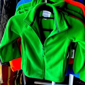 Amazon Essential’s Fleece zippered Jacket.